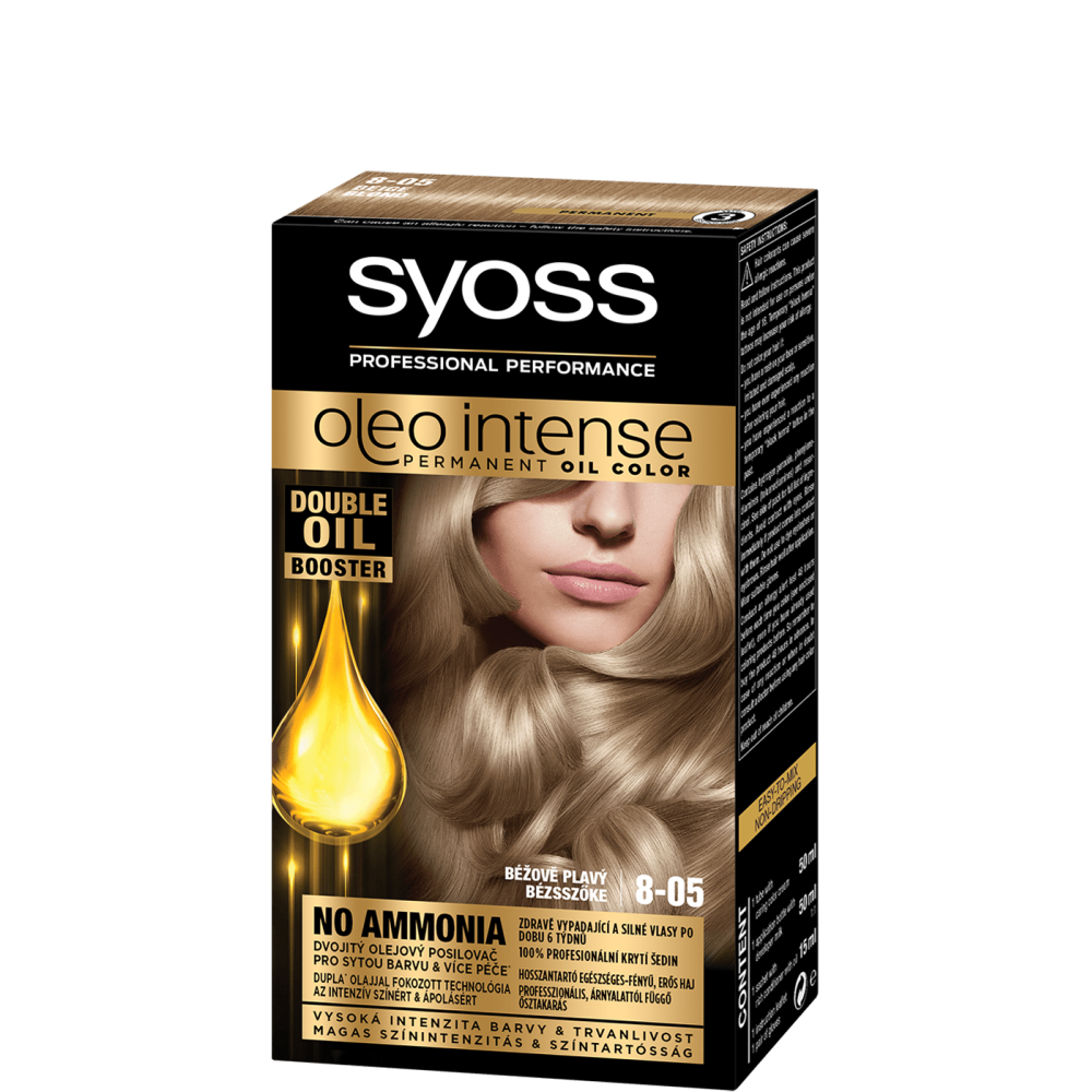 Syoss Oleo Intense Permanent Oil Color (8-05 Beige