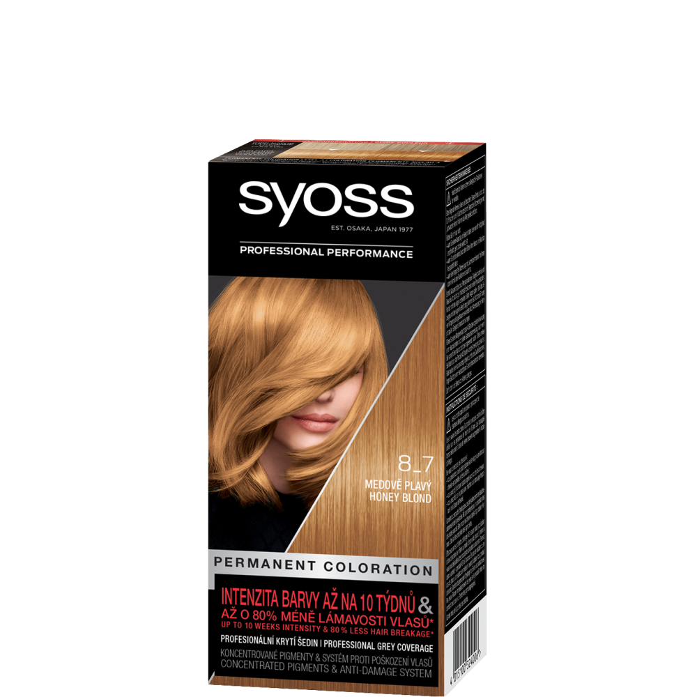 uitspraak soort kwaadheid de vrije loop geven Syoss Hair Color (8-7 Honey Blond)