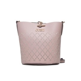 Guess, Amara Bucket, Synthetic Leather, Textile Bag, Powder Pink, HWXG8493010, For Women, 18/23 x 20 x 14 / 14/18 x 18 x 7 cm