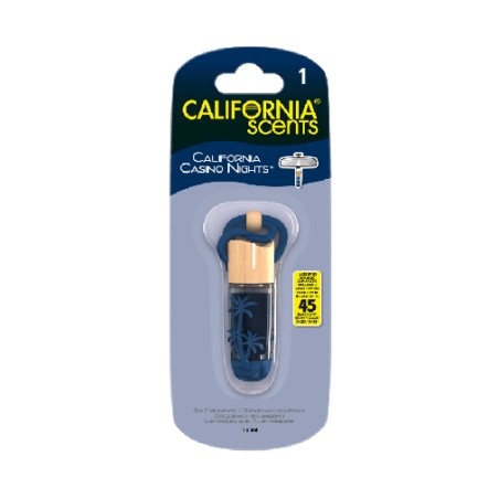 California Scents Hanging Vial California Casino Nights 5 ml