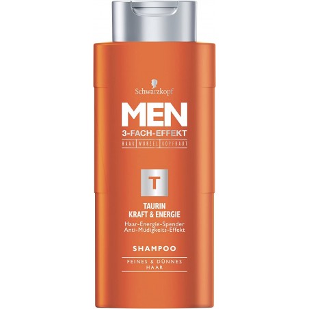 Schwarzkopf MEN Taurin Power & Energy Shampoo 250 ml / 8,3 fl oz