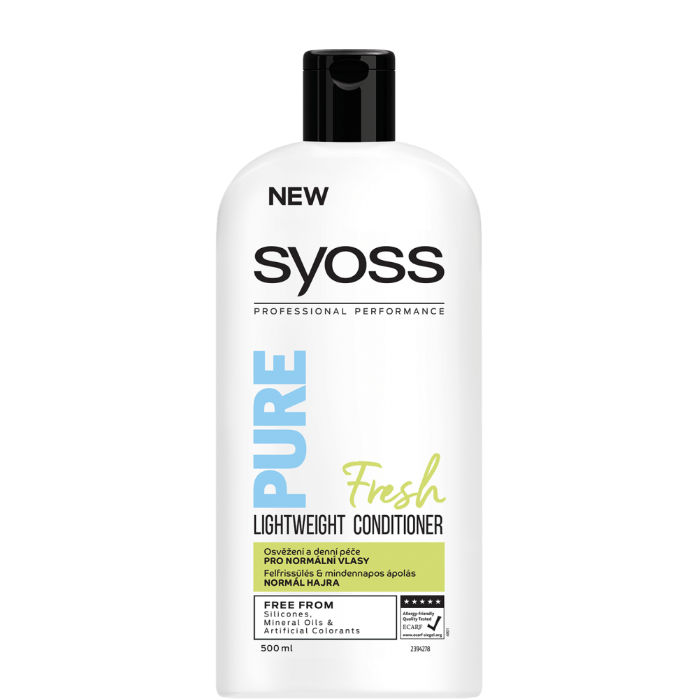 Syoss Pure Fresh leichte Spülung 500 ml / 16,7 fl oz