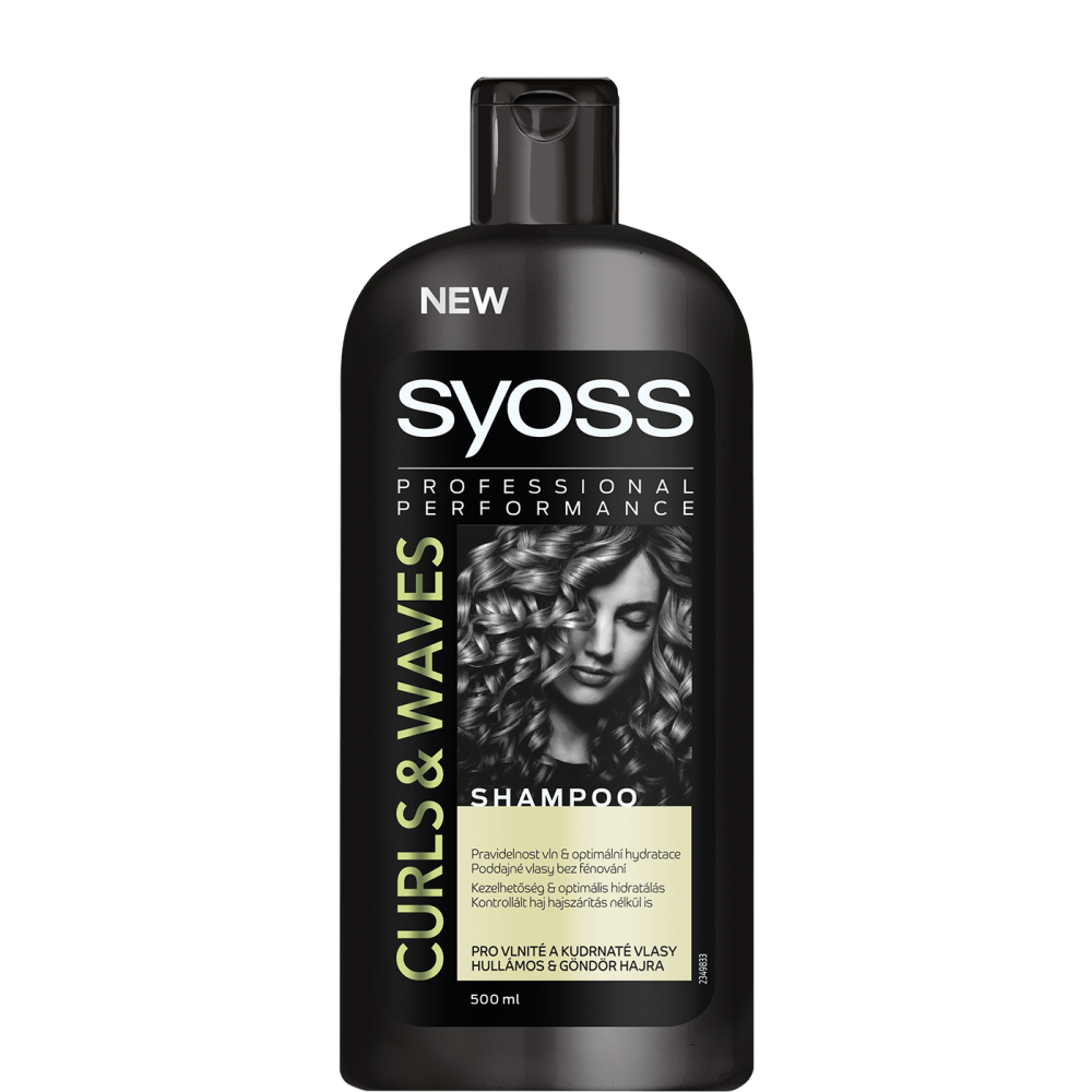 Syoss Locken- und Wellen-Shampoo 500 ml / 16,7 fl oz