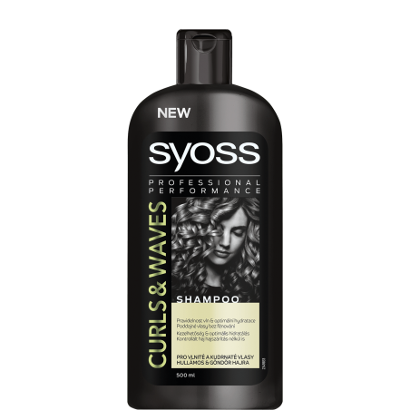 Syoss Locken- und Wellen-Shampoo 500 ml / 16,7 fl oz