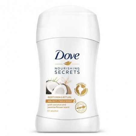 Dove Nourishing Secrets Kokosnuss & Jasmin Antiperspirant-Stick 40 ml / 1,3 oz