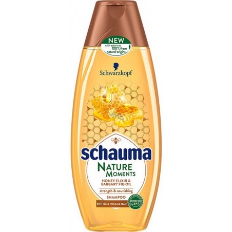 Schwarzkopf Schauma Nature Moments Honig-Elixier & Kaktusfeigenöl-Shampoo 250 ml / 8,4 fl oz