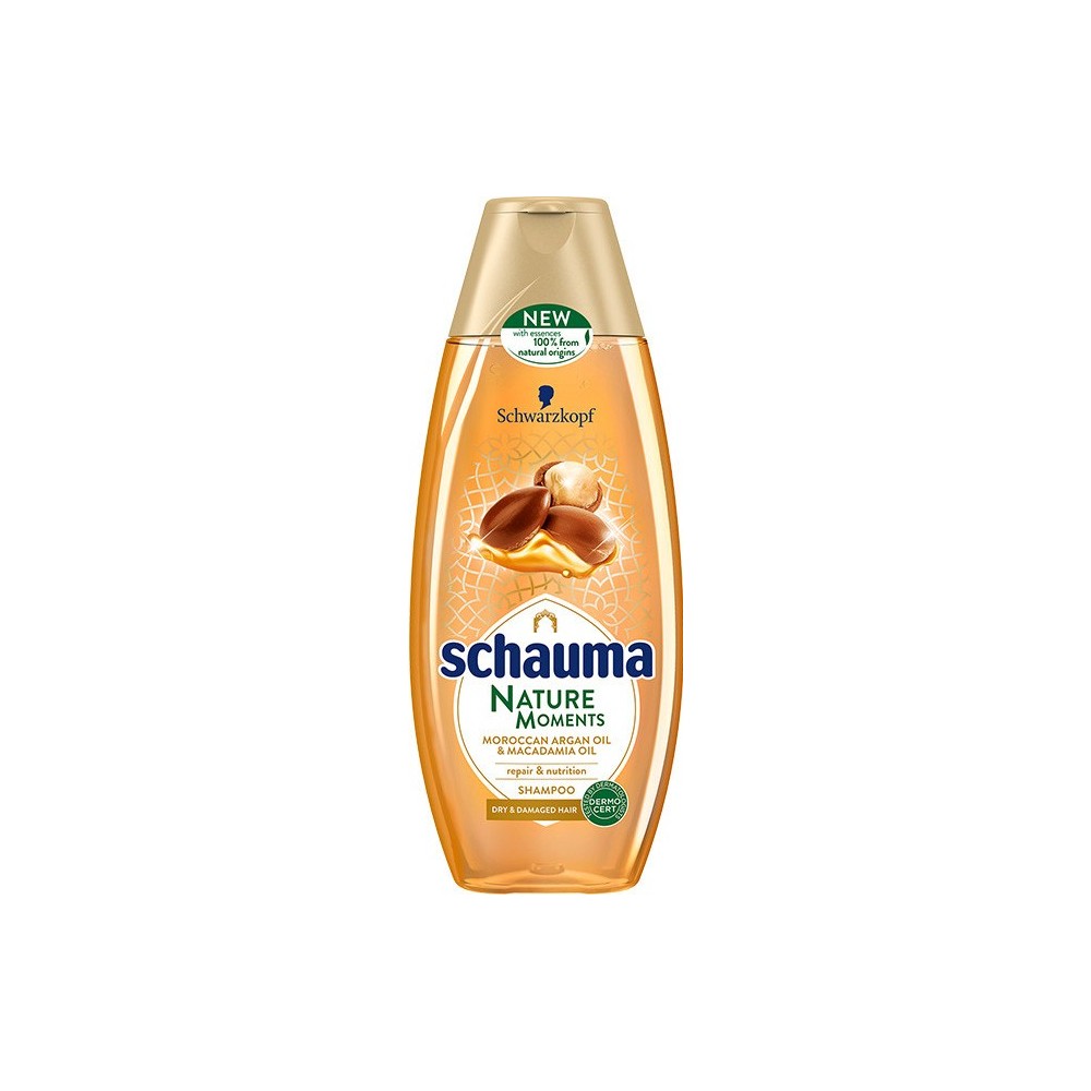 Schwarzkopf Schauma Nature Moments Honey Elixir & Barbary Fig Oil Shampoo 250 ml / 8.4 fl oz