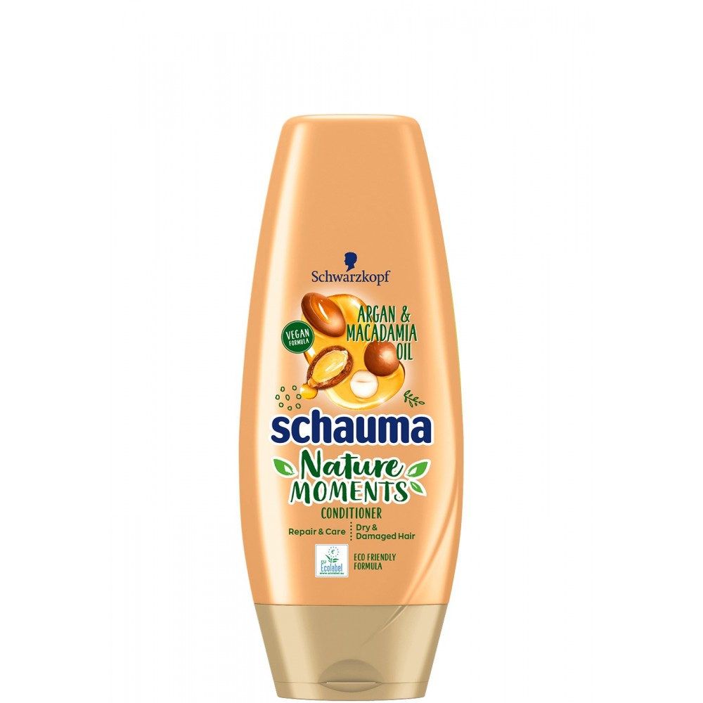Schwarzkopf Schauma Nature Moments Argan Oil & Macadamia Oil Shampoo 250 ml / 8.4 fl oz