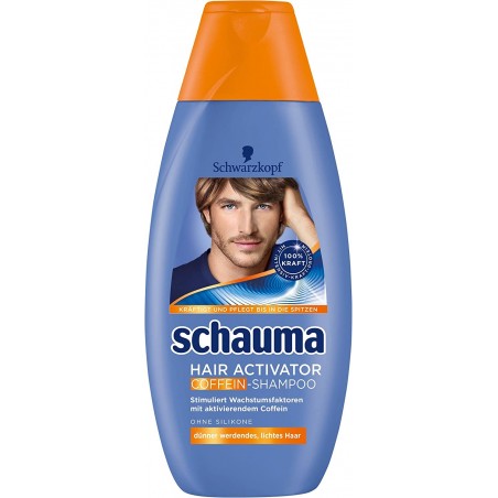 Schwarzkopf Schauma Haaraktivator Koffein-Shampoo 400 ml / 13,4 fl oz