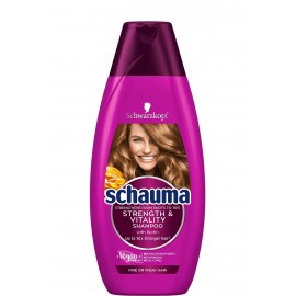Schwarzkopf Schauma Strength & Vitality Shampoo 250 ml / 8.4 fl oz