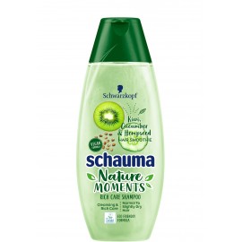 Schwarzkopf Schauma Nature Moments Hair Smoothie Kiwi, Cucumber & Hempseed Shampoo 250 ml / 8.4 fl oz
