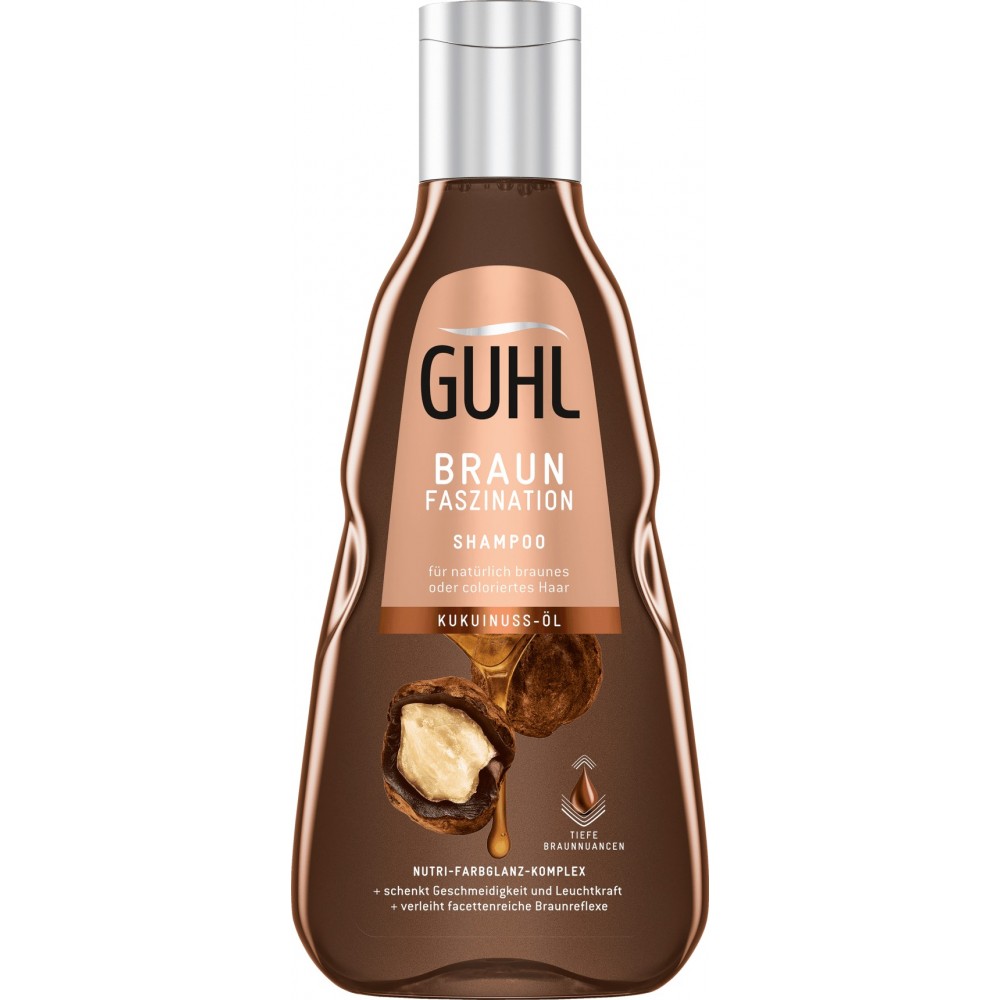Guhl Color Gloss Brown Shampoo 250 ml / 8.4 fl oz