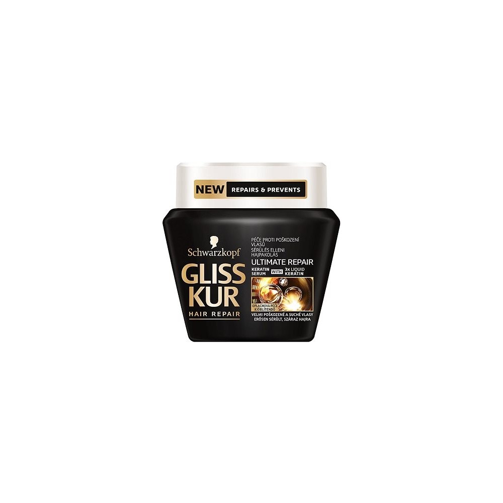 Schwarzkopf Gliss Kur Ultimate Repair Hair Mask 300 ml / 10 fl oz