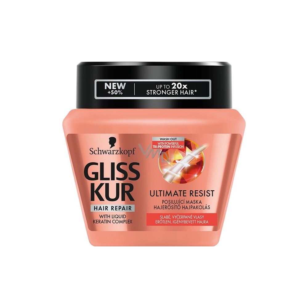 Schwarzkopf Gliss Hair Repair Liquid Silk Intensive Shine Mask Review