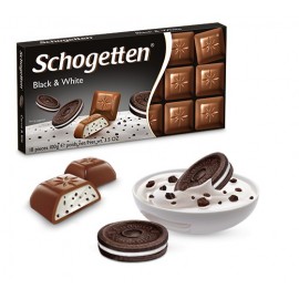 Schogetten Black & White Chocolate 100 g / 3.5 oz
