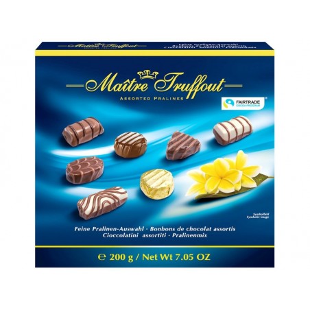 Maitre Truffout Assorted Pralines 200 g / 7.05 oz