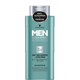 Schwarzkopf MEN Zinc Anti-Dandruff + Extra Fresh Shampoo 250 ml / 8.3.fl oz