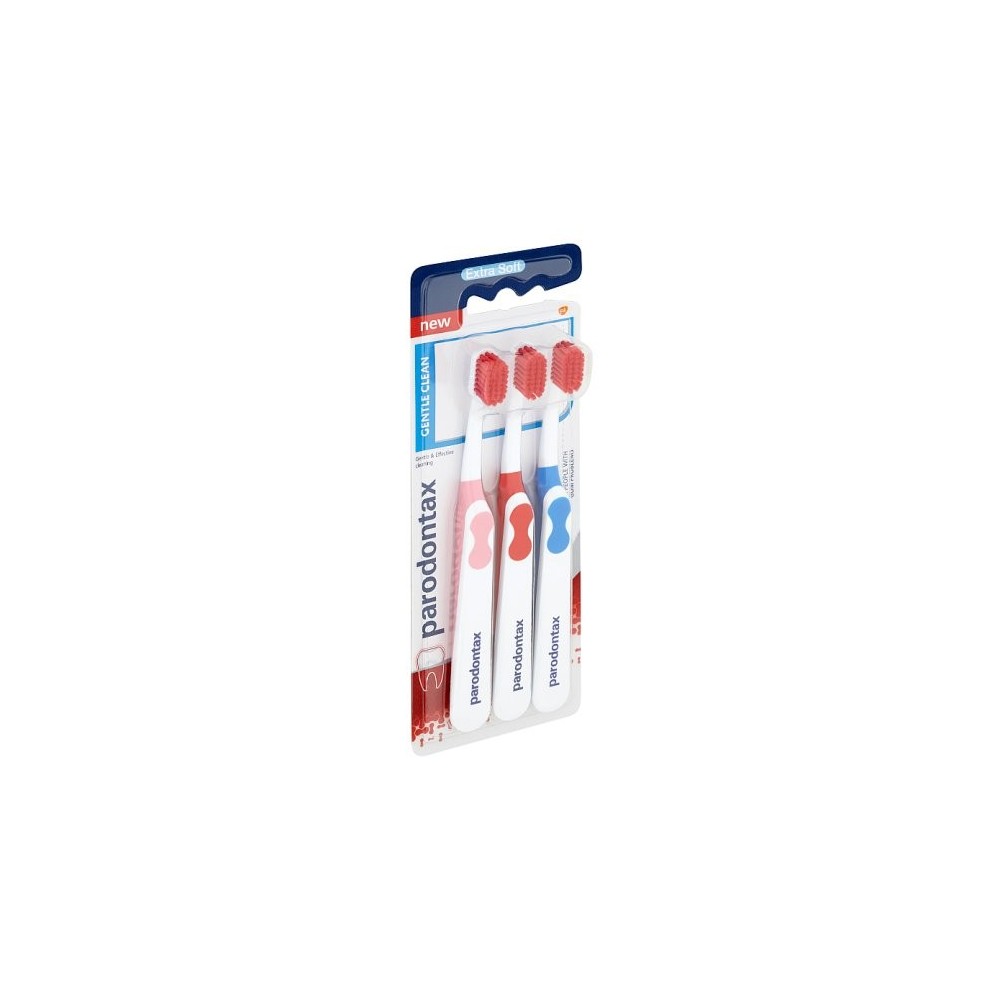 Parodontax Gentle Clean Extra Soft Toothbrush (3-Pack)
