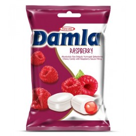 Tayas Damla Raspberry Chewy Candy 90 g / 3.17 oz