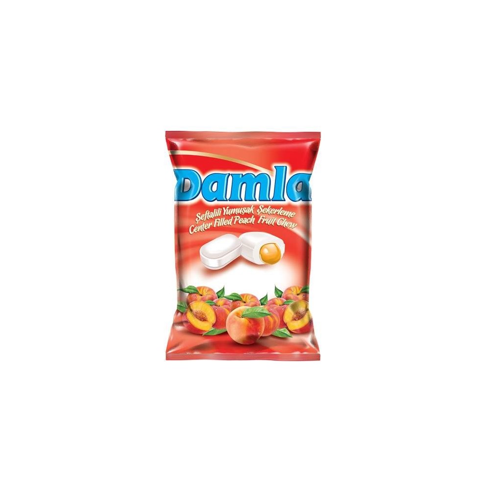 Tayas Damla Pfirsich-Kaubonbon 90 g / 3,17 oz