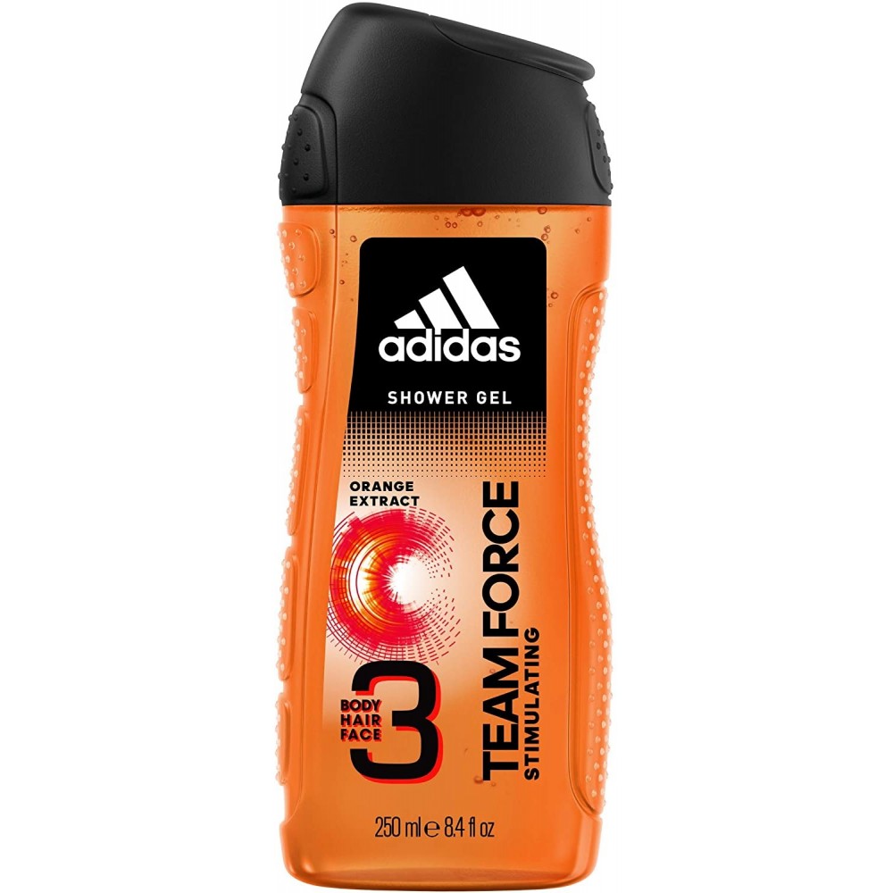 Adidas Team Force Shower Gel 250 ml / 8.4 fl oz