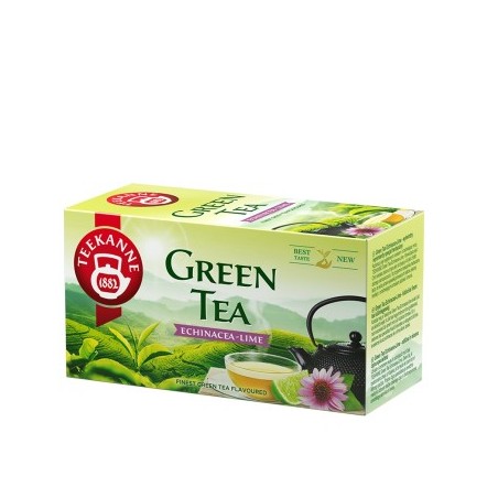 Teekanne Grüner Tee Echinacea-Limette