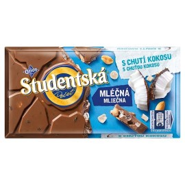 Orion Studentska Milk Chocolate Coconut 180g / 6.3 oz