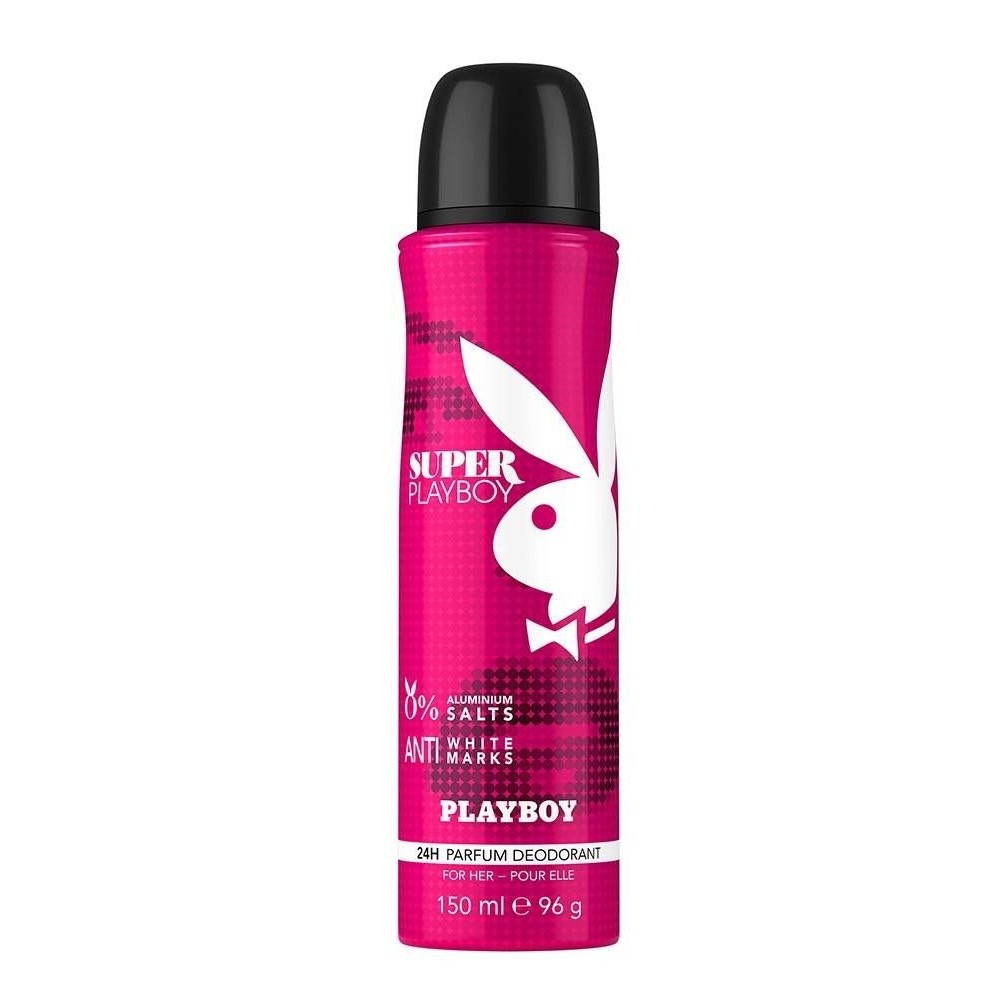 Playboy Super For Her Parfum Deodorant 150 ml / 5 fl oz