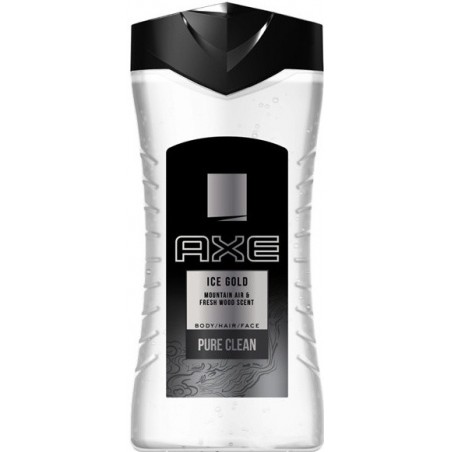 Axe Ice Gold Body Hair Face Wash 250 ml / 8.4 fl oz