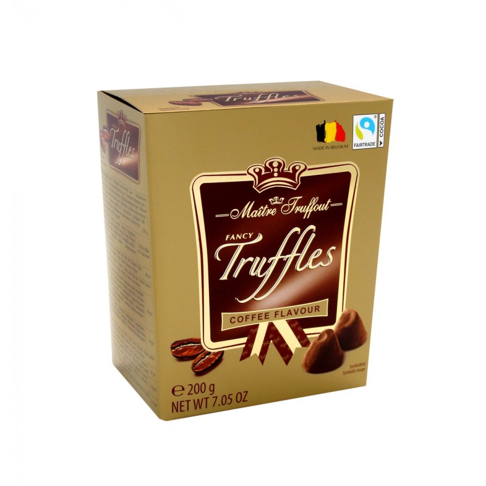 Maitre Truffout Fancy Truffles Coffee 200 g / 7.05 oz