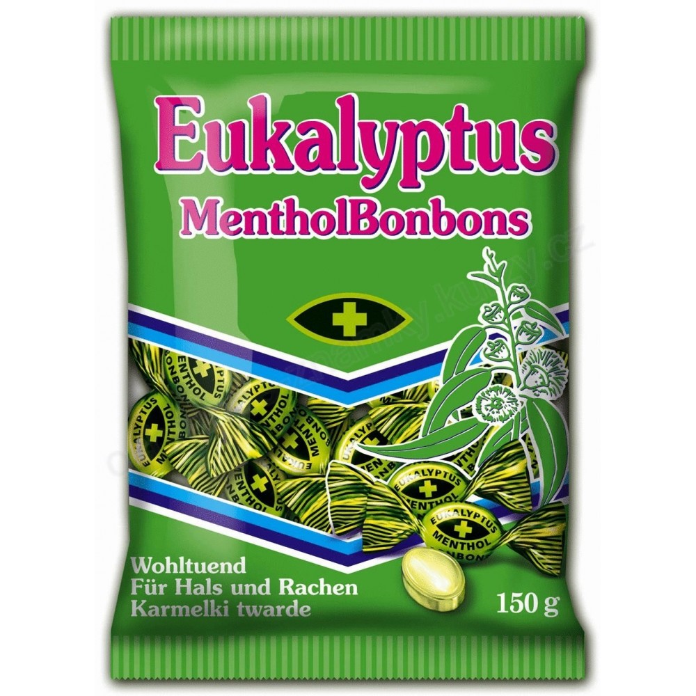 Mieszko Eukalyptus Menthol Bonbons 150 g / 5.29 oz