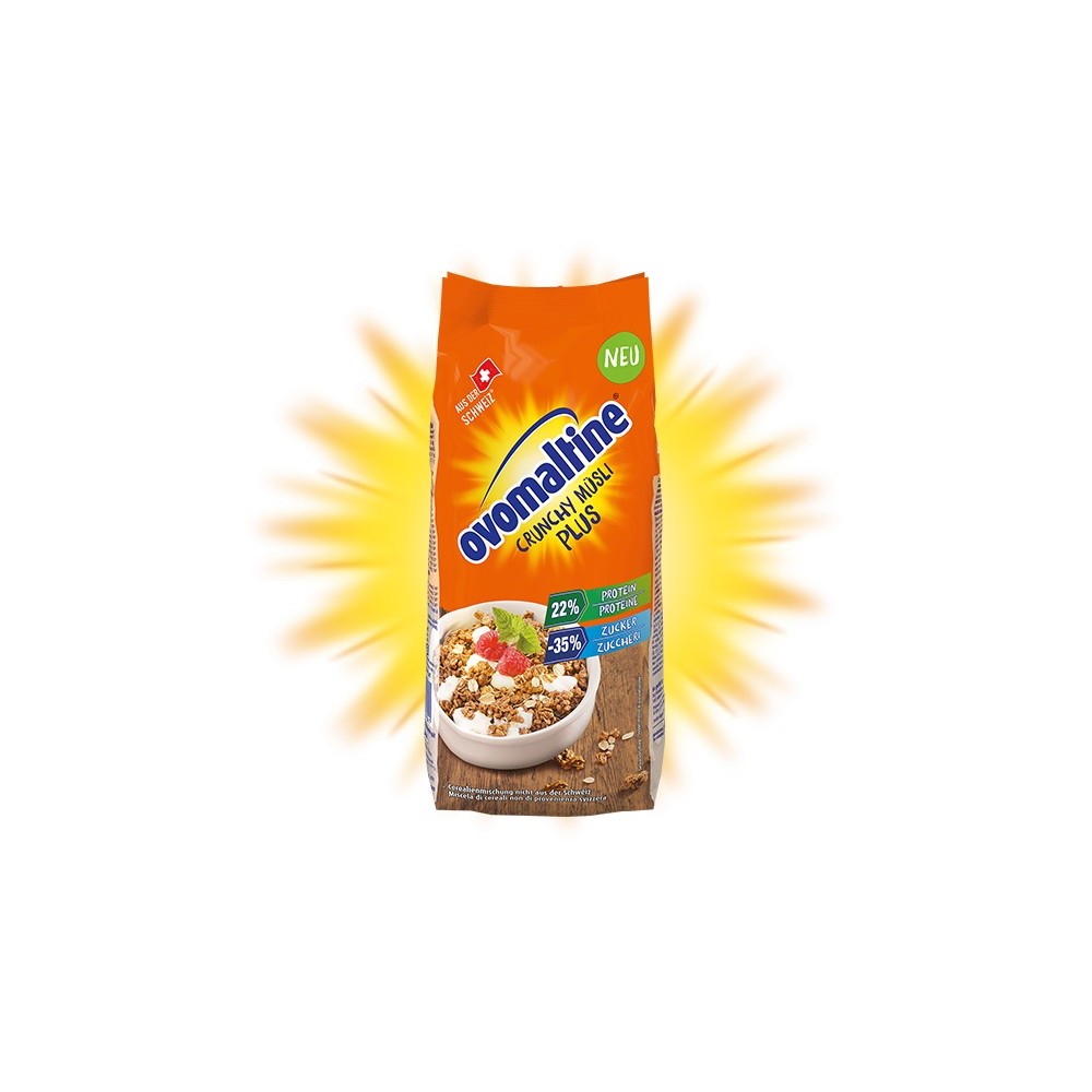 Ovomaltine Crunchy Müsli Plus 300 g / 10 oz
