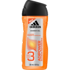 Adidas Adipower Shower Gel 250 ml / 8.4 fl oz
