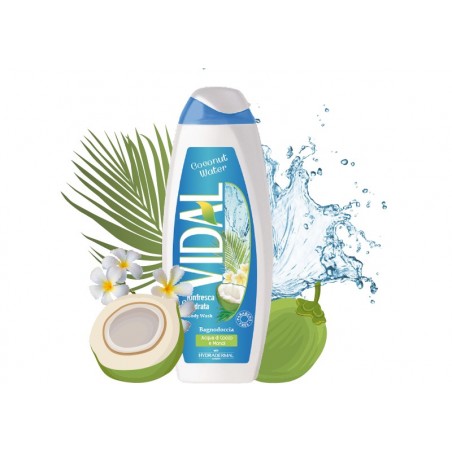 Vidal Coconut Water Shower Gel 250 ml / 8.4 fl oz