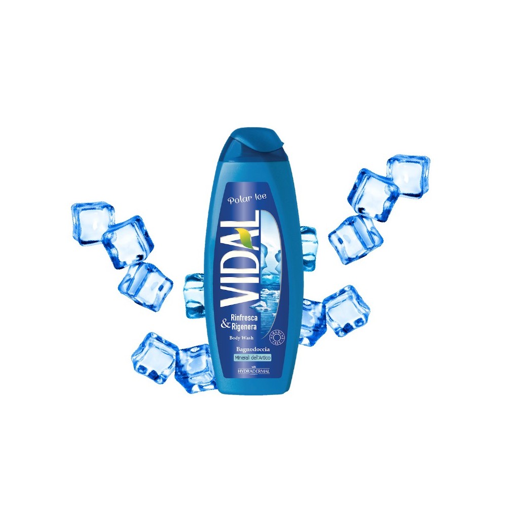 Vidal Polar Ice Shower Gel 250 ml / 8.4 fl oz
