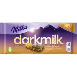 Milka Darkmilk Salted Caramel Chocolate 85 g / 2.8 oz