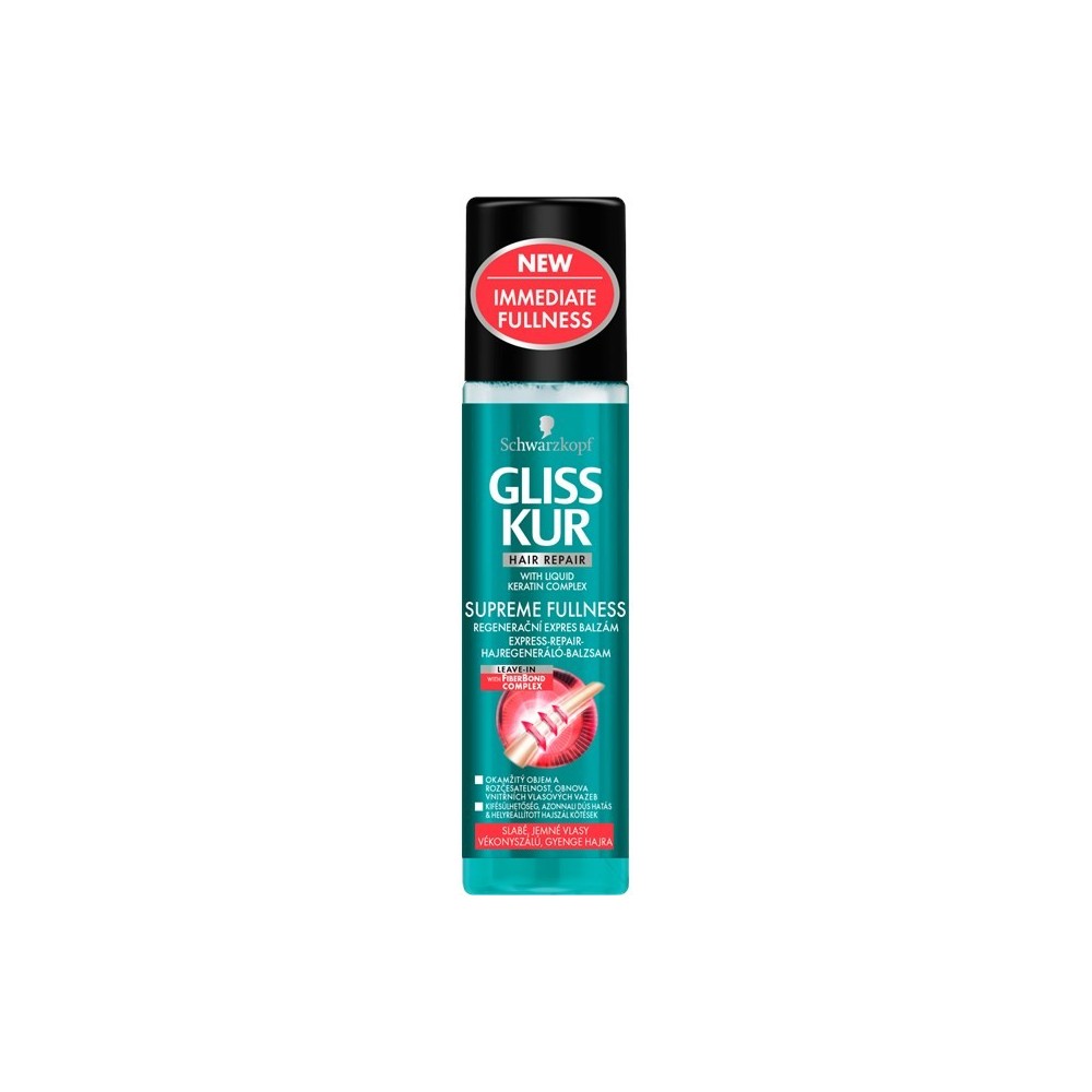 Schwarzkopf Gliss Kur Supreme Fullness Express Repair Conditioner Spray 200 ml / 6.7 fl oz