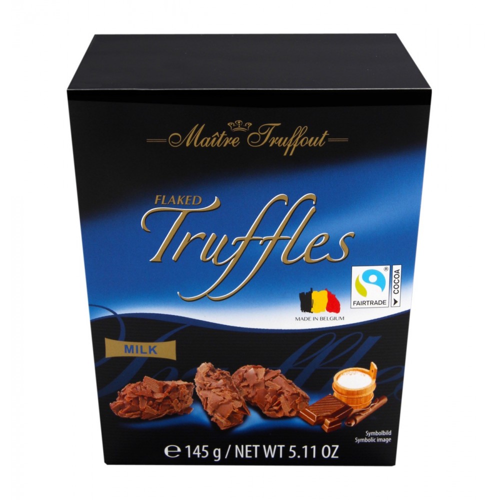 Maitre Flaked Truffles Milk 145 g / 5.11 oz
