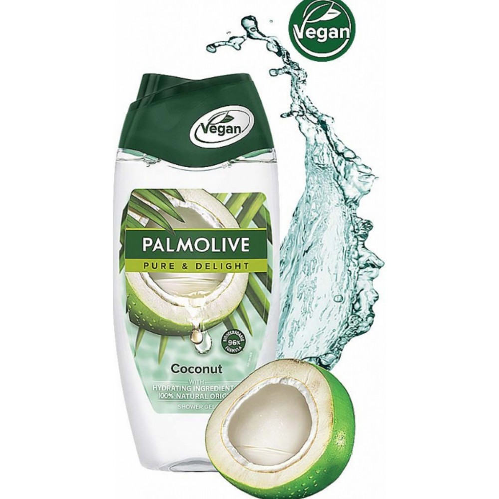 Palmolive Pure & Delight Coconut Shower Gel 250 ml / 8.4 oz