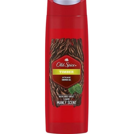 Old Spice Timber Duschgel 400 ml / 13,4 fl oz