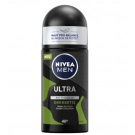 Nivea Men Ultra Energetic Anti-Perspirant Roll-On 50 ml / 1.7 fl oz