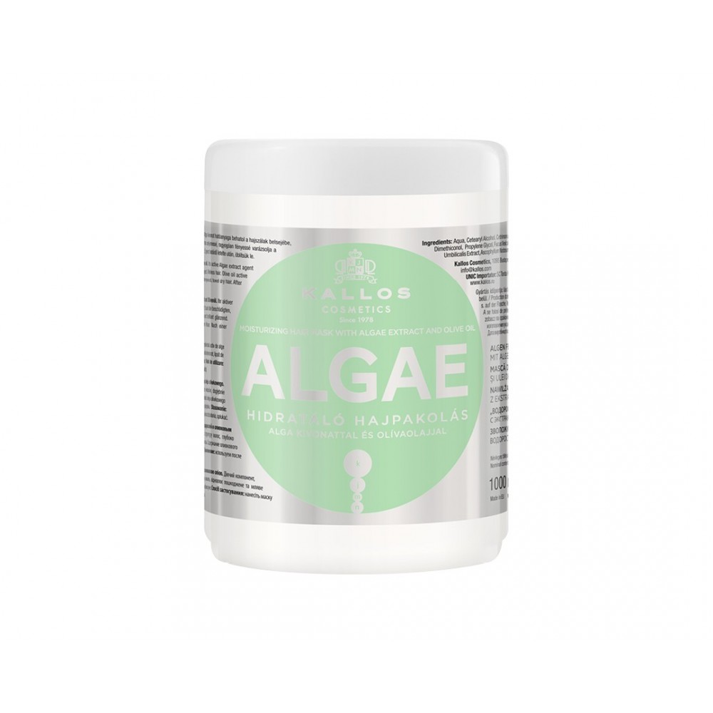 Kallos Algae Moisturizing Hair Mask 1000 ml / 34 oz