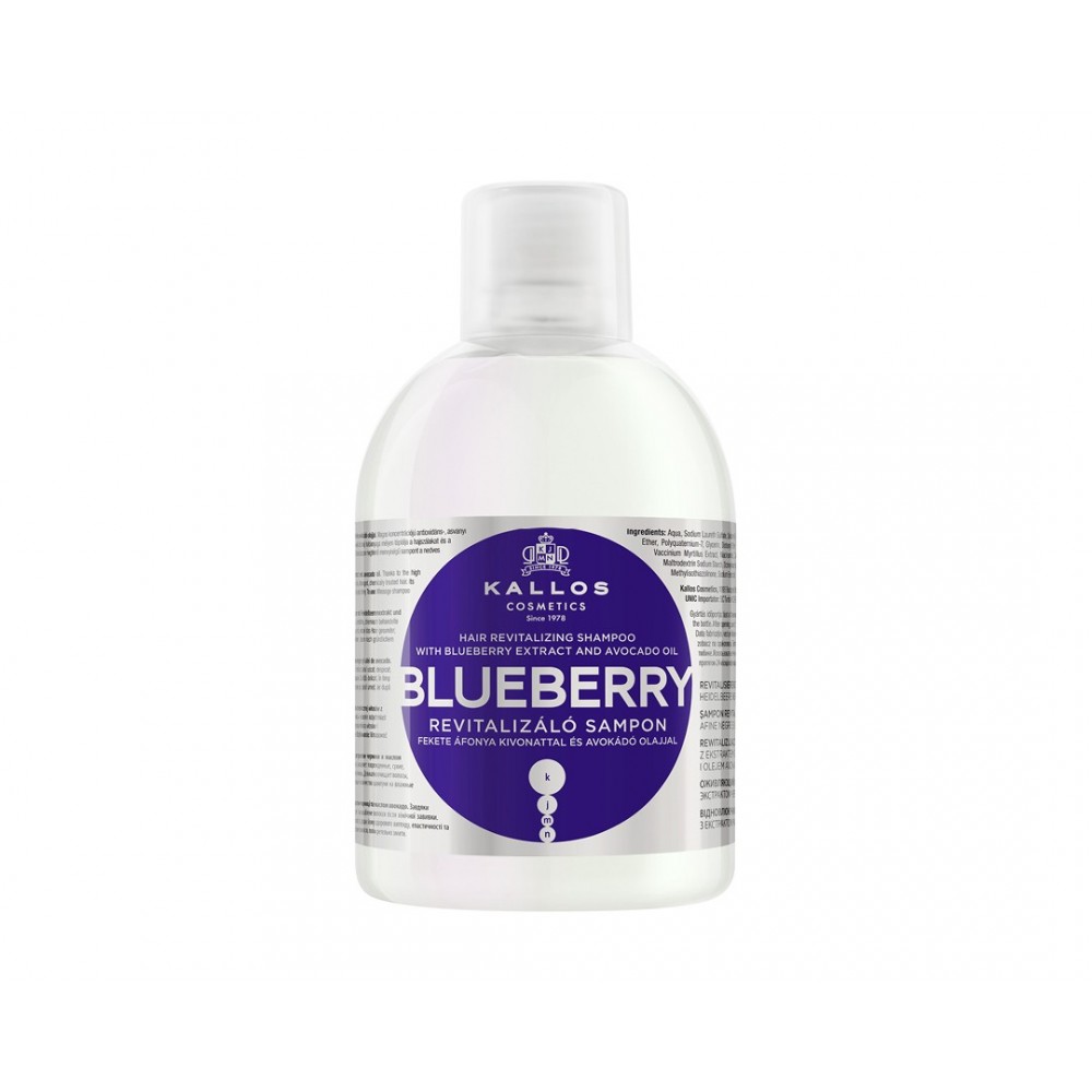 Kallos Blueberry Shampoo 1000 ml / 33.4 oz