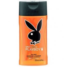 Playboy Spicy Miami Shower Gel & Shampoo 250 ml / 8.4 fl oz