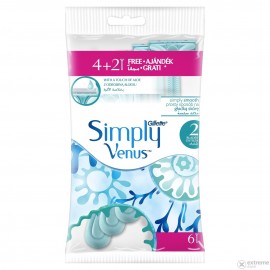 Gillette Simply Venus 2 Disposables (6 Pack)