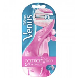 Gillette Venus Comfortglide Spa Breeze Razor (2 Pack)