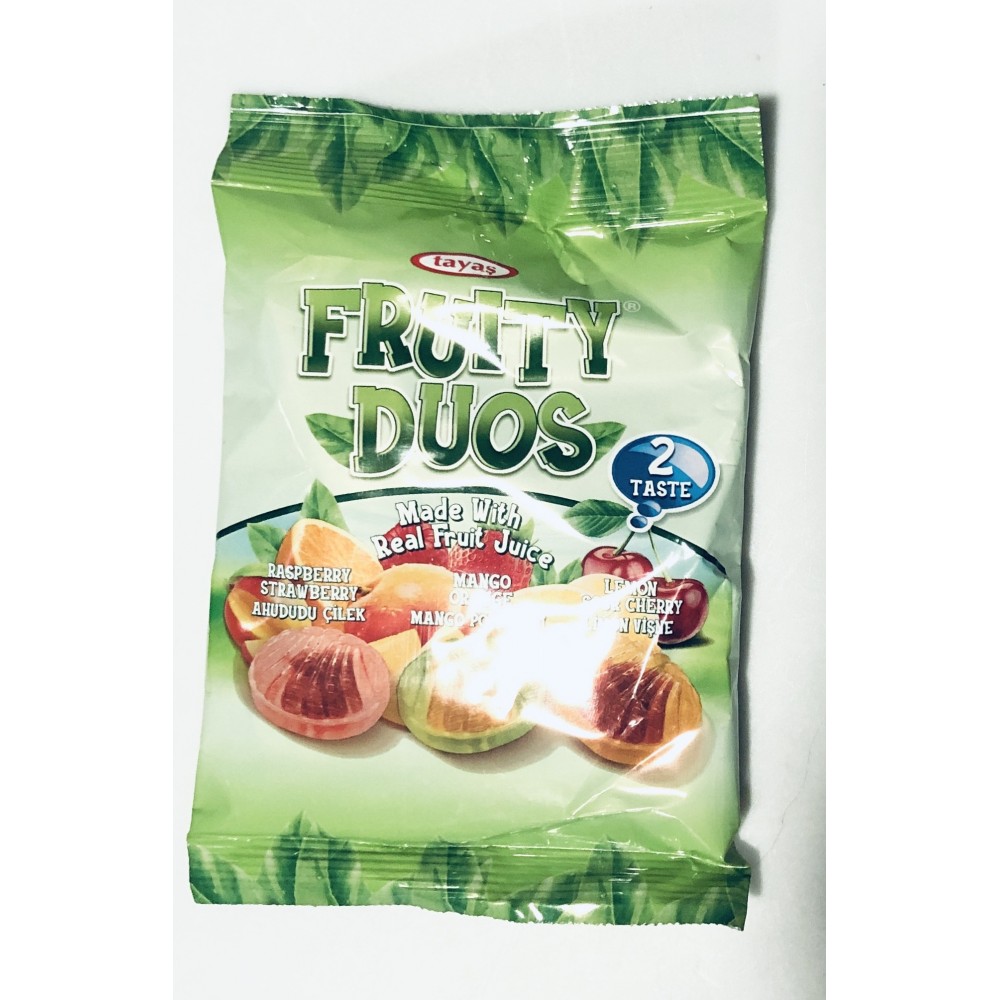 Tayas Fruity Duos Hard Candy 90 g 3.17 oz