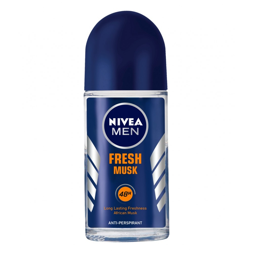 Nivea Men Fresh Musk Anti-Perspirant Roll-On 50 ml / 1.7 fl oz