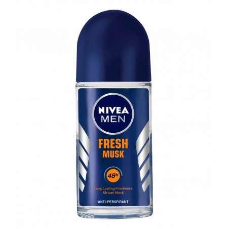 Nivea Men Fresh Musk Anti-Perspirant Roll-On 50 ml / 1.7 fl oz