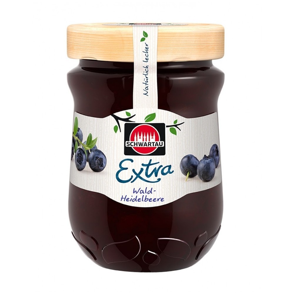 Schwartau Extra Forest Blueberry 340 g / 11.3 oz